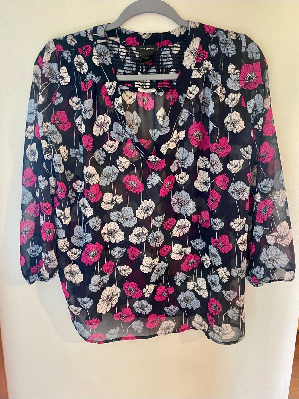 Ann Taylor Floral Blouse